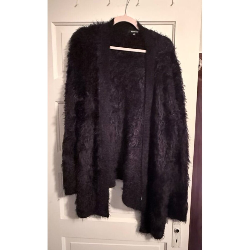 Plush cardigan